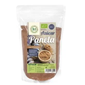 Solnatural Panela Familar Ecológica (Bio) 1 Kg - Azúcar de caña integral sin refinar, Origen Colombia Solnatural Panela Familar Ecológica (Bio) 1 Kg - Azúcar de caña integral sin refinar, Origen Colombia