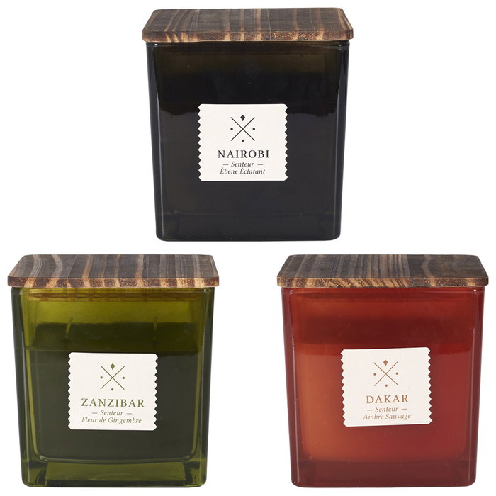 Home Deco Factory Vela Perfumada 12x12 H.12,5 CM