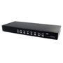 StarTech.com Conmutador KVM de 8 Puertos VGA, USB 2.0 y Audio, 1U Rack
