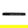 StarTech Conmutador KVM Switch 8 Puertos USB 2.0 y VGA con Audio y Montaje en Rack 1U para Hasta 8 PC - Resolución 1920x1440