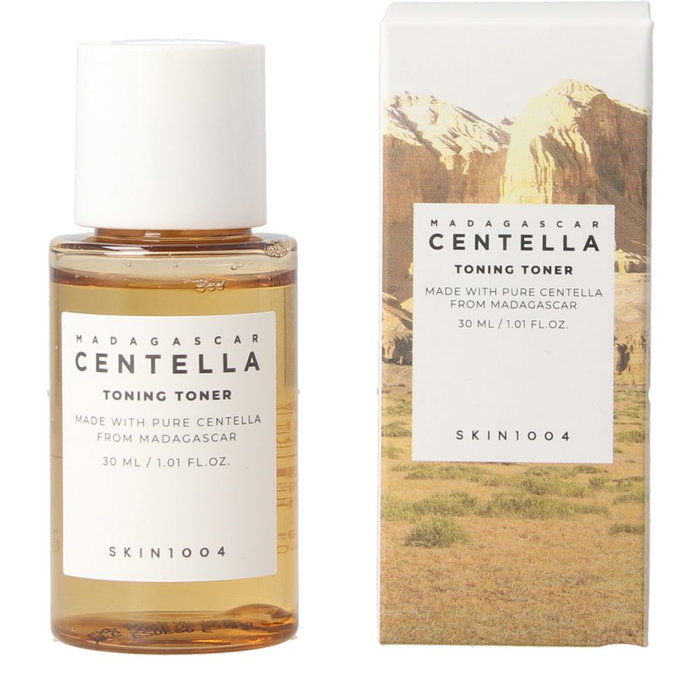 Skin1004 Tónico Equilibrante con Centella Asiática 84%, Tratamiento Facial Hidratante y Calmante con PHA, 30 ml