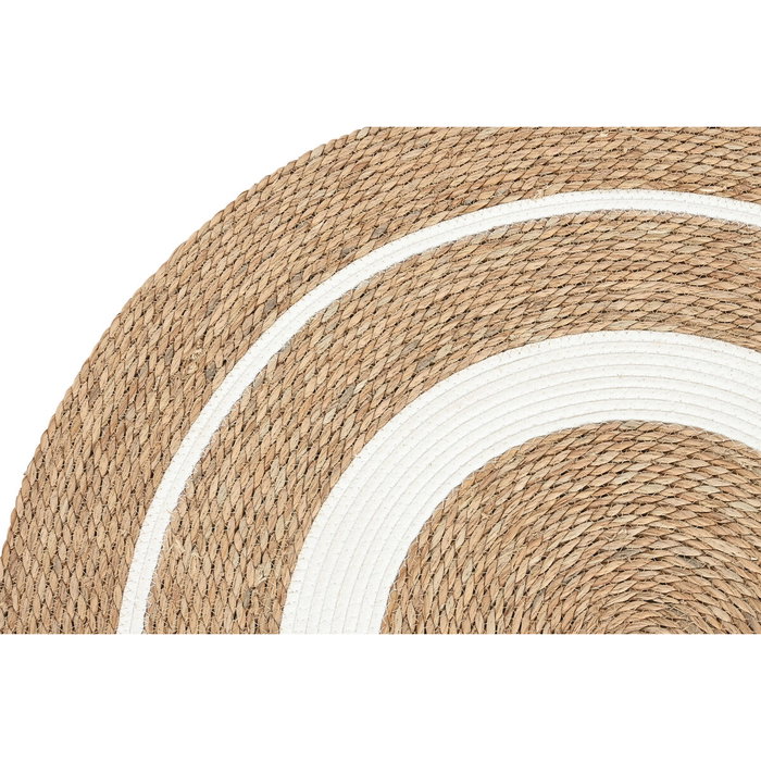 DKD Home Decor Alfombra de Fibra Natural 100x100x0,5 cm
