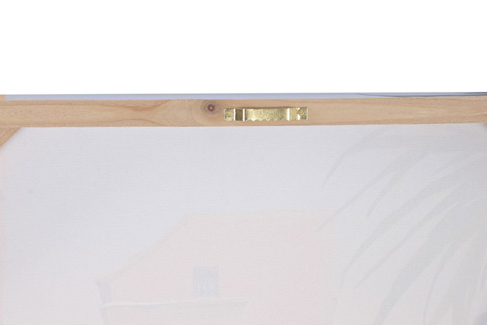 DKD Home Decor Cuadro Lienzo MDF 60x3x90 Pueblo Surtido de 4 unidades