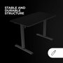 Mars Gaming MGD-ERGOPRO Mesa Gaming Elevable Eléctrica Negra