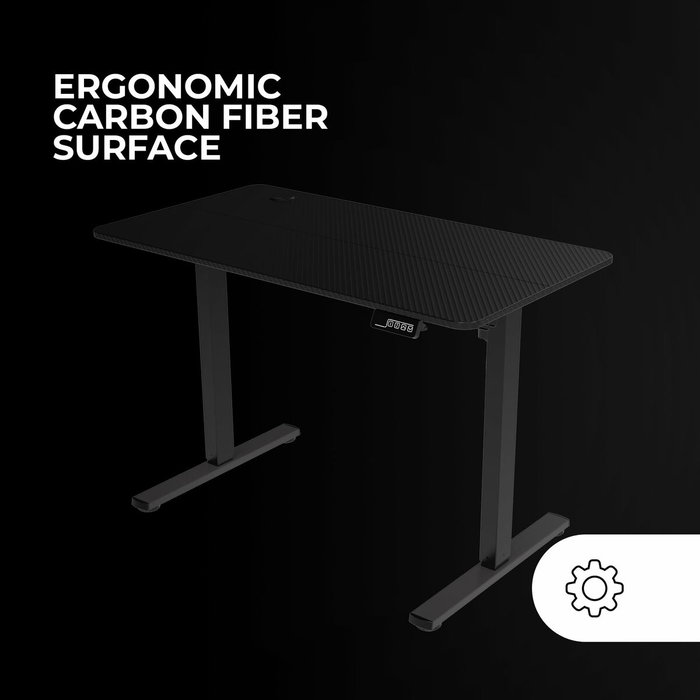 Mars Gaming MGD-ERGOPRO Mesa Gaming Elevable Eléctrica Negra Mars Gaming MGD-ERGOPRO Mesa Gaming Elevable Eléctrica Negra