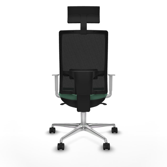 PIQUERAS Y CRESPO Silla de oficina Horna con mecanismo Sincro, Verde esmeralda y Negro PIQUERAS Y CRESPO Silla de oficina Horna con mecanismo Sincro, Verde esmeralda y Negro