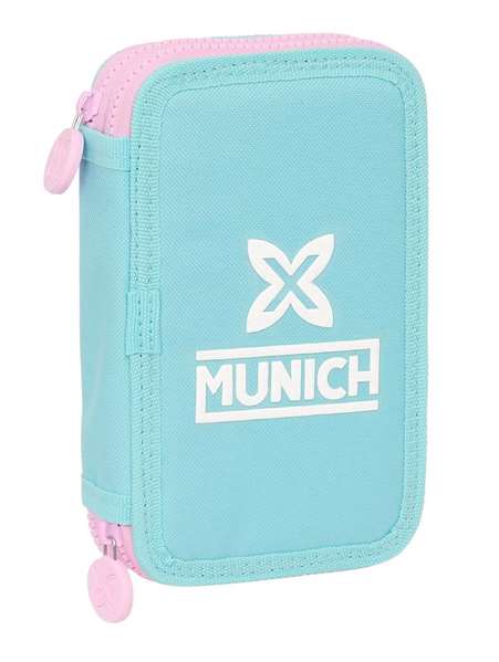 Safta Plumier Doble Munich Heaven 28 Piezas 12,5x19,5x4 cm