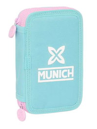Safta Plumier Doble Munich Heaven 28 Piezas 12,5x19,5x4 cm