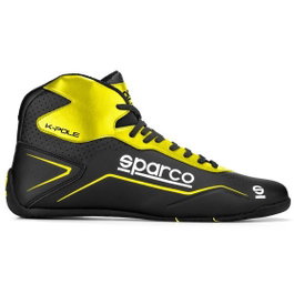 Sparco K-Pole Botas de Kart Talla 39 Negro/Amarillo