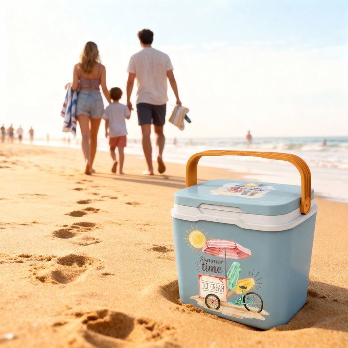 Inde Nevera portátil Iml 15L Aquapro, Capacidad 15 litros, Dimensiones 24.3 x 31 x 32.5 cm (4 Unidades)