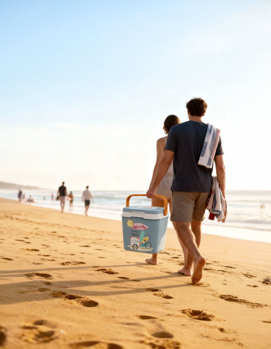 Inde Nevera portátil Iml 15L Aquapro, Capacidad 15 litros, Dimensiones 24.3 x 31 x 32.5 cm (4 Unidades)