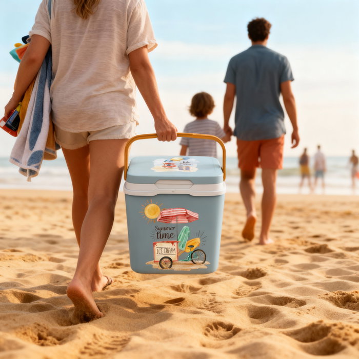 Inde Nevera portátil Iml 15L Aquapro, Capacidad 15 litros, Dimensiones 24.3 x 31 x 32.5 cm (4 Unidades)