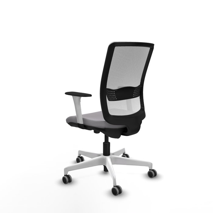 PIQUERAS Y CRESPO Silla de oficina Haches Gris y Blanco PIQUERAS Y CRESPO Silla de oficina Haches Gris y Blanco