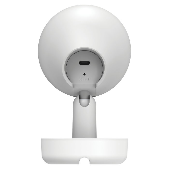 D-Link DCS-8350LH Cámara de Seguridad Interior 2K QHD Wi-Fi, Compatible con Alexa y Google Assistant, para Escritorio, Blanca