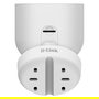 D-Link DCS-8350LH Cámara de Seguridad Interior 2K QHD Wi-Fi, Compatible con Alexa y Google Assistant, para Escritorio, Blanca