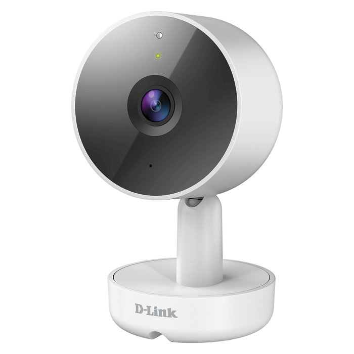 D-Link DCS-8350LH Cámara de Seguridad Interior 2K QHD Wi-Fi, Compatible con Alexa y Google Assistant, para Escritorio, Blanca