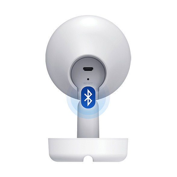 D-Link DCS-8350LH Cámara de Seguridad Interior 2K QHD Wi-Fi, Compatible con Alexa y Google Assistant, para Escritorio, Blanca