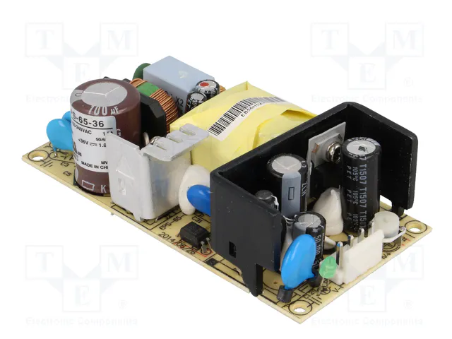 MEAN WELL EPS-65-36 Alimentador de impulso abierto 65,16W