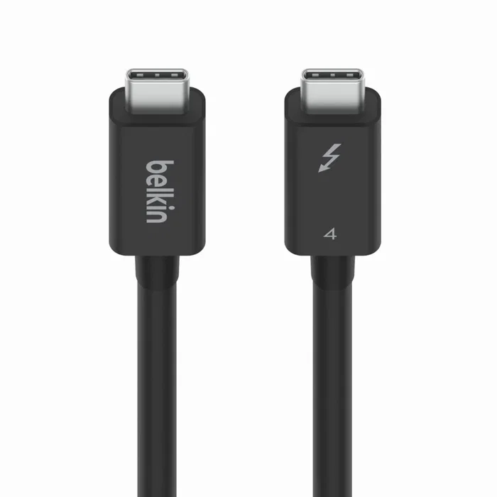 Belkin INZ002bt2MBK Cable USB-C Thunderbolt 4 Activo 2m 40 Gbit/s 100W Negro