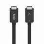 Belkin INZ002bt2MBK Cable USB-C Thunderbolt 4 Activo 2m 40 Gbit/s 100W Negro