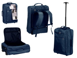 Arte Regal Mochila Trolley Cabina Azul 35x18x51 cm (Set de 6)