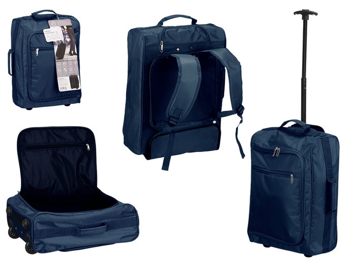 Arte Regal Mochila Trolley Cabina Azul 35x18x51 cm (Set de 6) Arte Regal Mochila Trolley Cabina Azul 35x18x51 cm (Set de 6)