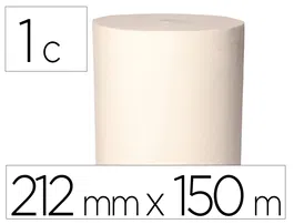 Bunzl Papel Secamanos Greensource 2 Capas Celulosa Blanca 212 mm x 150 mt Paquete