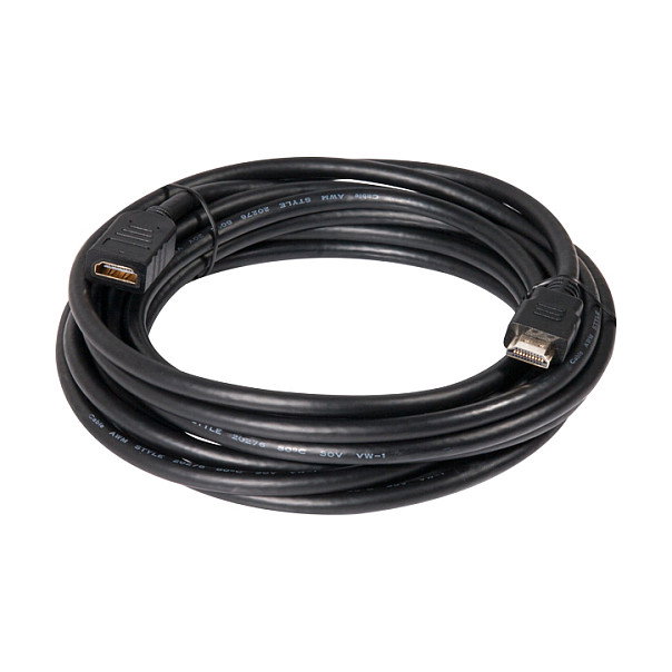 Club3D Cable Extensión HDMI 1.4 5 Metros Macho a Hembra Retail Negro Club3D Cable Extensión HDMI 1.4 5 Metros Macho a Hembra Retail Negro