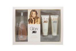 Jennifer Lopez Glow Set de Regalo 100ml EDT + 75ml Loción Corporal + 75ml Gel de Ducha