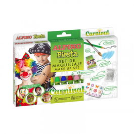 Alpino DL000106 Pintura Cara y Cuerpo 6 Colores 5g Set Maquillaje Fiesta