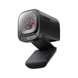 Anker A3369011 PowerConf C200 - Cámara Web USB Full HD 1080p Negra con Cancelación Ruido y 2 Micrófonos