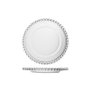 DKD Home Decor Plato de Cristal Transparente 21,5x21,5x2,2 cm