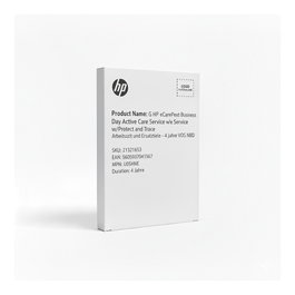 HP eCarePack Next Business Day Active Care Service w/Protect and Trace 4 Años