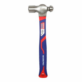 Workpro Martillo de bola con mango de fibra de vidrio, 450 g