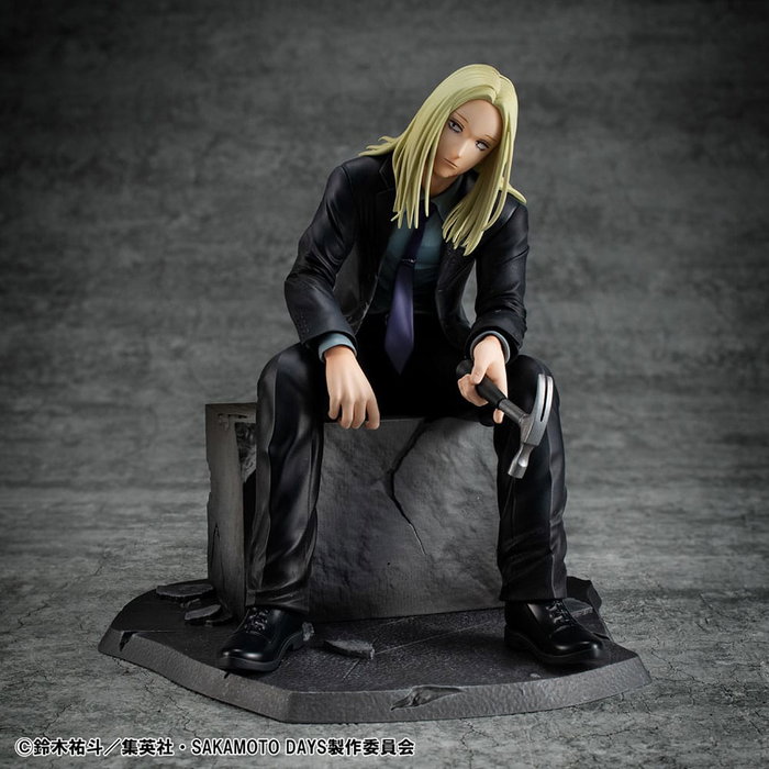 Megahouse Estatua PVC Shishiba Sakamoto Days 18 cm
