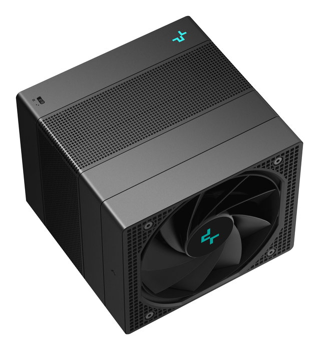 DeepCool ASSASSIN IV Ventilador Refrigerador CPU 140 mm Negro, 2 Ventiladores PWM, 7 Tubos Calor, Doble Torre, Compatible Intel LGA 1200/1700/2011/2066 y AMD AM4/AM5