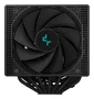 DeepCool ASSASSIN IV Ventilador Refrigerador CPU 140 mm Negro, 2 Ventiladores PWM, 7 Tubos Calor, Doble Torre, Compatible Intel LGA 1200/1700/2011/2066 y AMD AM4/AM5