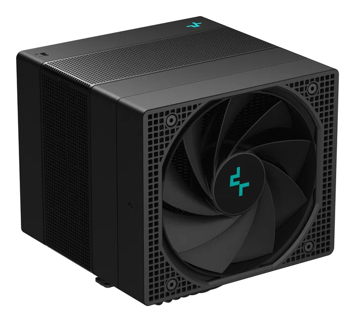DeepCool ASSASSIN IV Ventilador Refrigerador CPU 140 mm Negro, 2 Ventiladores PWM, 7 Tubos Calor, Doble Torre, Compatible Intel LGA 1200/1700/2011/2066 y AMD AM4/AM5