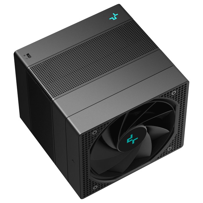 DeepCool ASSASSIN IV Refrigerador de CPU de Aire Dual Ventilador de 14 cm y 12 cm Negro - Compatible con LGA 1150/1151/1155/1200/1700/2011/2066, AM4, AM5