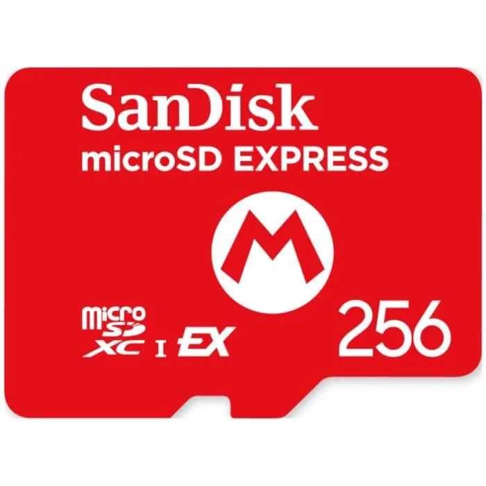 Nintendo Tarjeta de memoria Micro SD Express 256 GB para Nintendo Switch 2 NINSW2SDSAN Nintendo Tarjeta de memoria Micro SD Express 256 GB para Nintendo Switch 2 NINSW2SDSAN