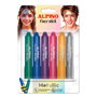 Alpino Maquillaje Face Stick Metallic en Barra Surtido de 6 Unidades