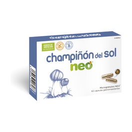 Neo Champiñón del Sol 60 Cápsulas Gastroresistentes para el Sistema Inmune