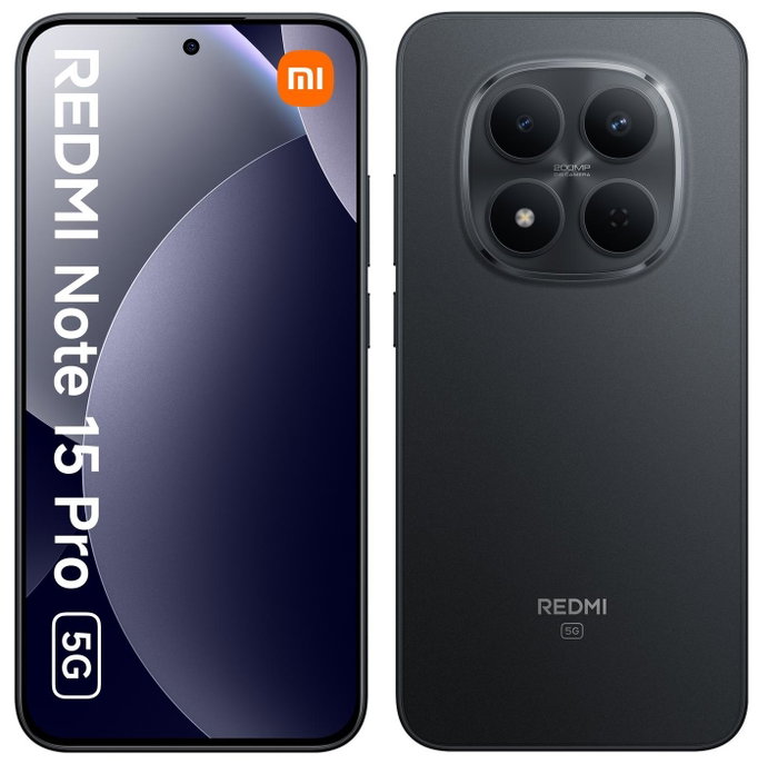 Xiaomi Redmi Note 15 Pro 5G 8GB 256GB Negro