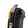 Toughbuilt Cúter Angulado Autocarga con Barra de Palanca, Botón Liberación Rápida, Almacén 20 Cuchillas Incluye 5, Cuchillas Trapezoidales Estándar