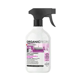 ORGANIC PEOPLE Limpiador WC Rhubarb-Wild Sorrel Spray 500Ml Eco Certificado ICEA Combate la Cal