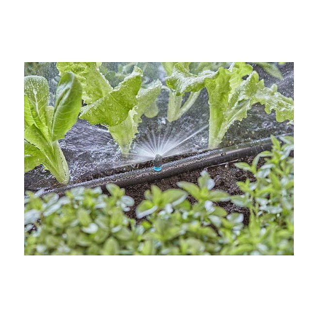 Gardena 13321-20 Boquilla de Rociado MDS 180 Grados, 5 Piezas, Negro/Verde, 2.75 m, Plástico, para Sistema de Riego