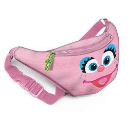 Abby Cadabby Riñonera Infantil Ajustable para Niños, Bolsa Fanny Pack de PVC con Forro, Color Rosa
