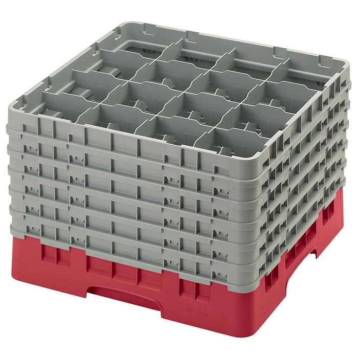CAMBRO - 16S1214-416 - Cesta de lavado 16 comp. 6 alturas - 10,9 cm Ø máx. - alt. máx. 32,3 cm - 50 x 50 x 34,9 cm - Arándano CAMBRO - 16S1214-416 - Cesta de lavado 16 comp. 6 alturas - 10,9 cm Ø máx. - alt. máx. 32,3 cm - 50 x 50 x 34,9 cm - Arándano
