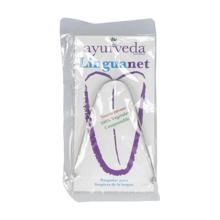 AYURVEDA AUTENTICO Linguanet de Acero Inoxidable AYURVEDA AUTENTICO Linguanet de Acero Inoxidable