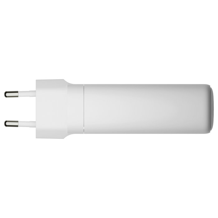 Dbramante1928 Adaptador de Corriente 140W con 3 Conectores USB-C y USB Blanco EU